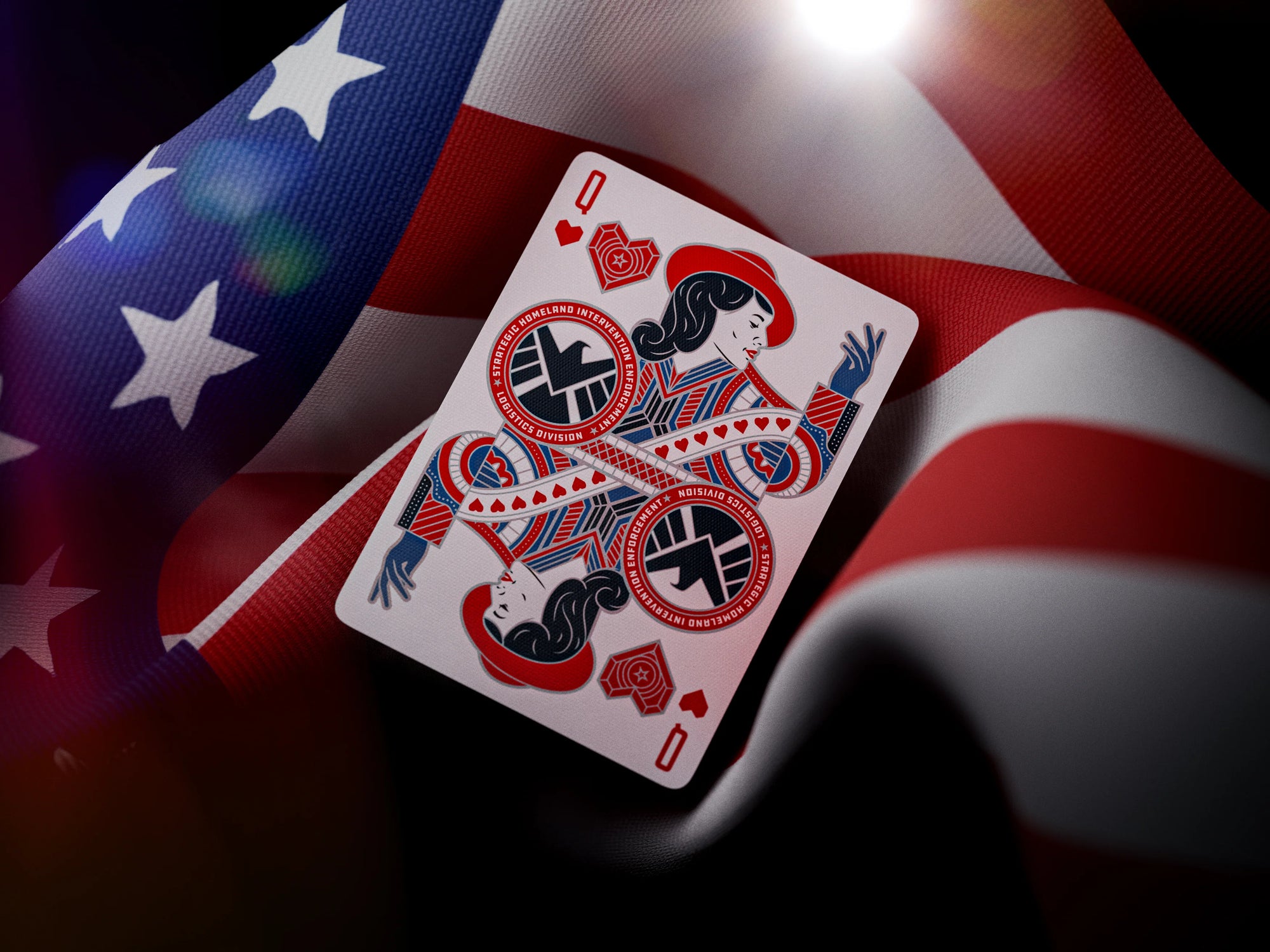 Captain America Playing Cards - Theory 11 