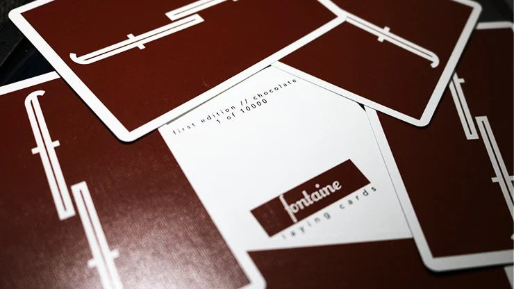 Fontaine Chocolate Playing Cards