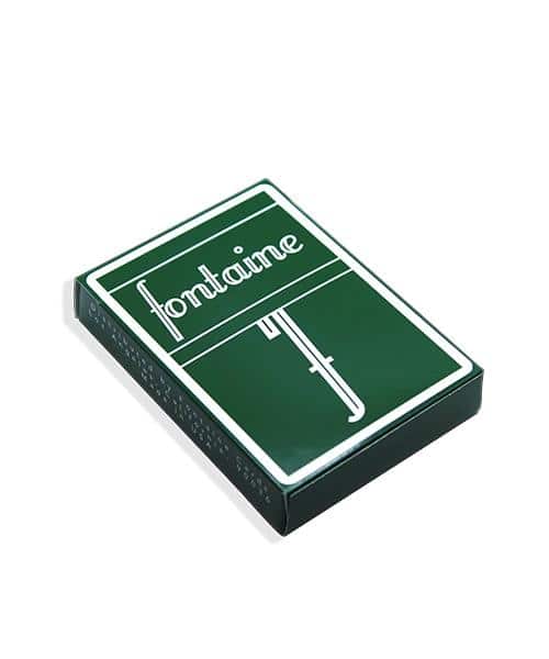 Brocolli Fontaine Playing Cards