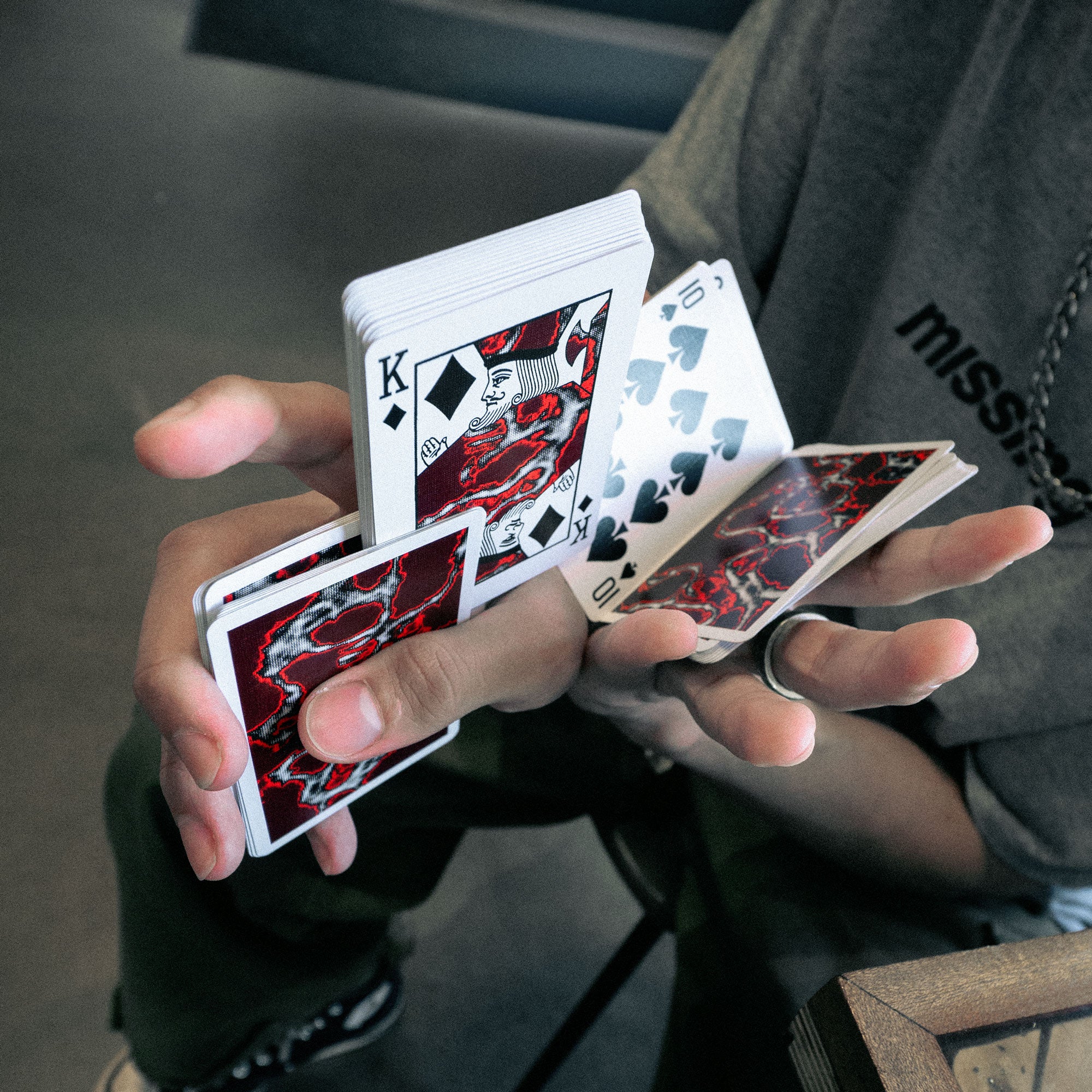 Fractal Playing Cards (Carmine) - Missing New York