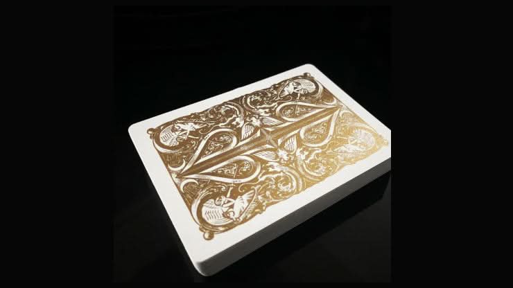 Gold Split Spades Playing Cards - David Blaine