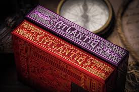 Atlantis Playing Cards V2 Temple of Zeus - Rise Edition (Red)