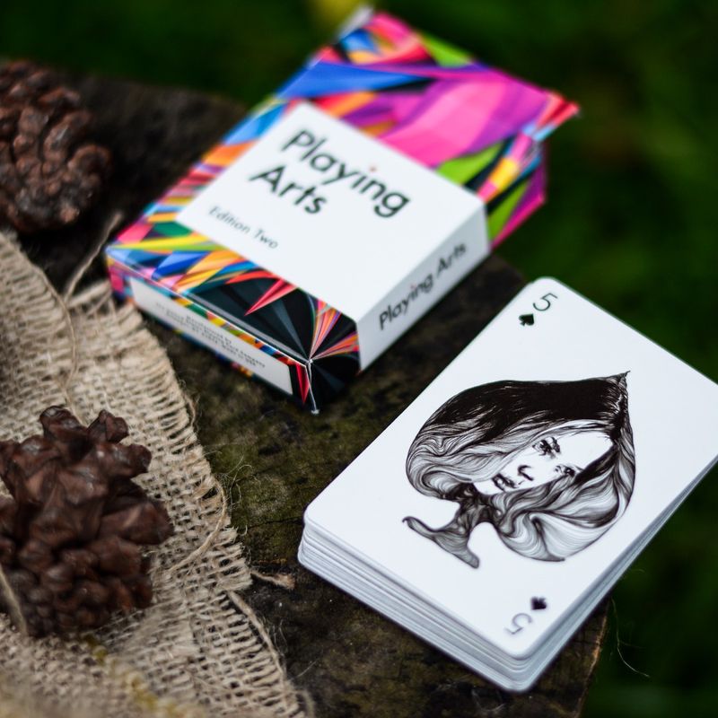 Playing Arts Edition Two Playing Cards