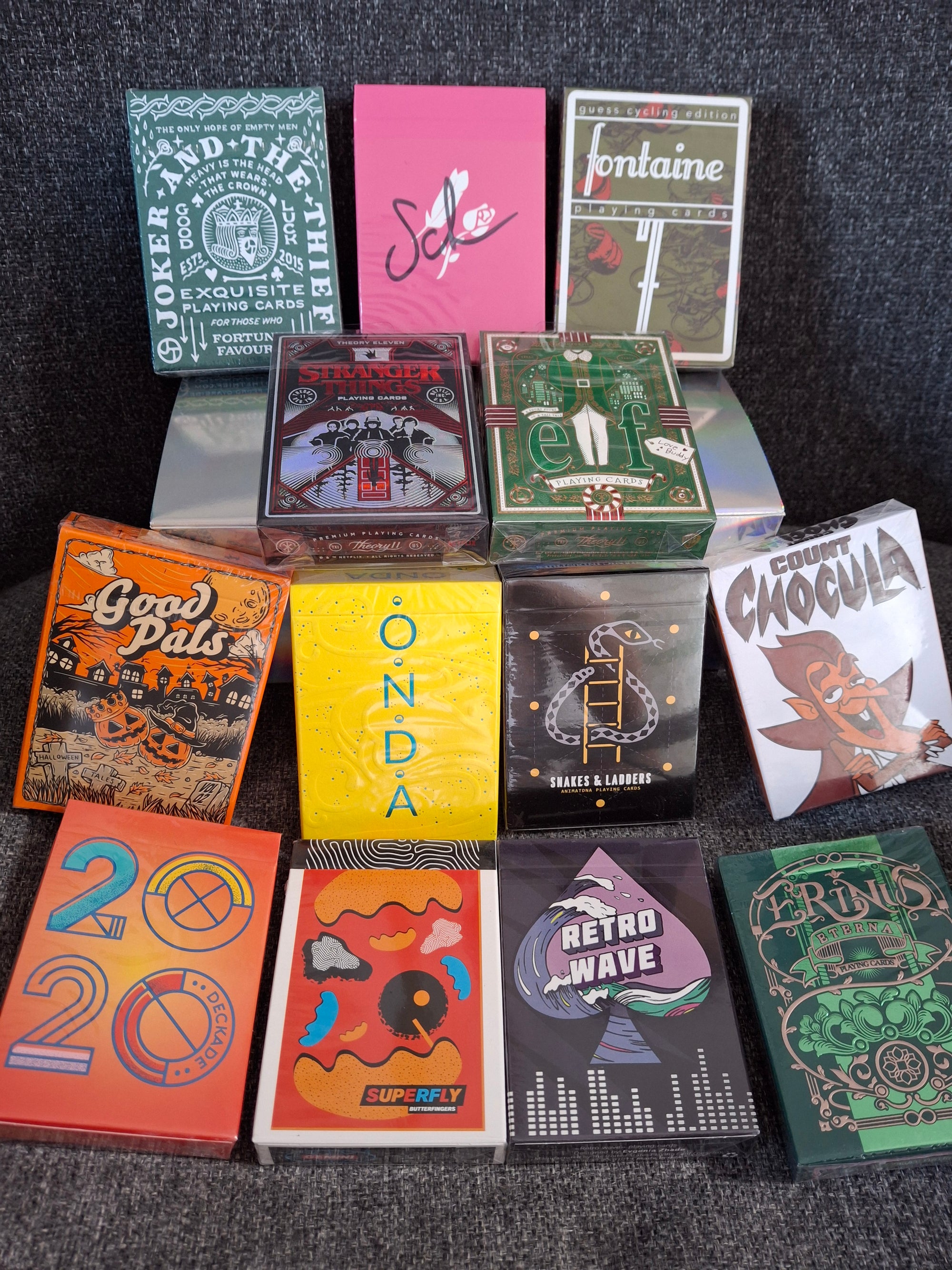 Mystery Decks 6 Pack - The Card Inn Mystery Playing Cards