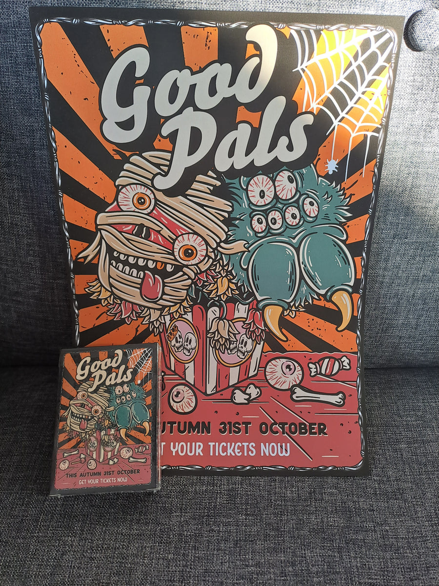 Good Pals Halloween Tales - A4 Prints (5 to choose from)