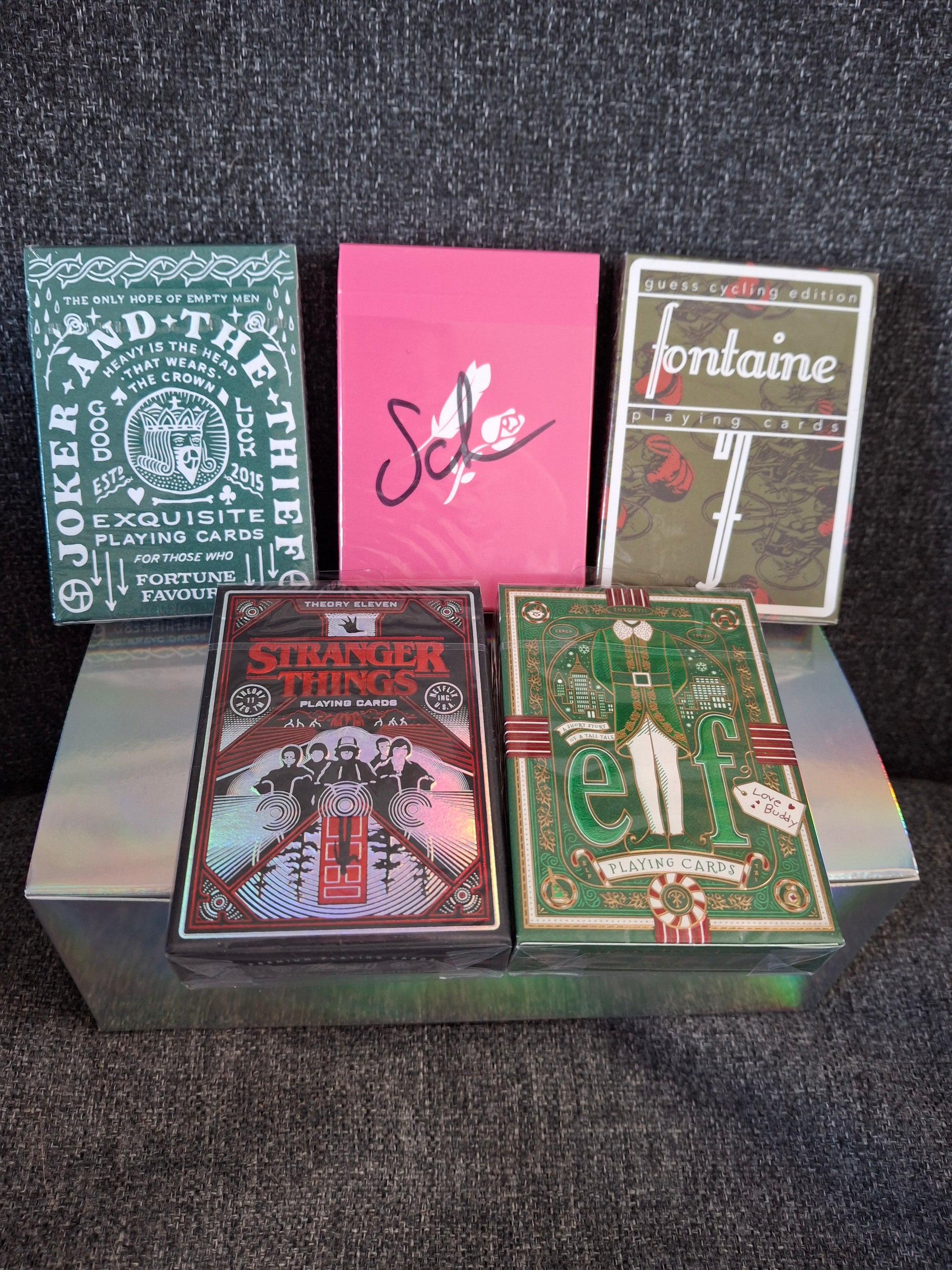 Mystery Decks 6 Pack - The Card Inn Mystery Playing Cards