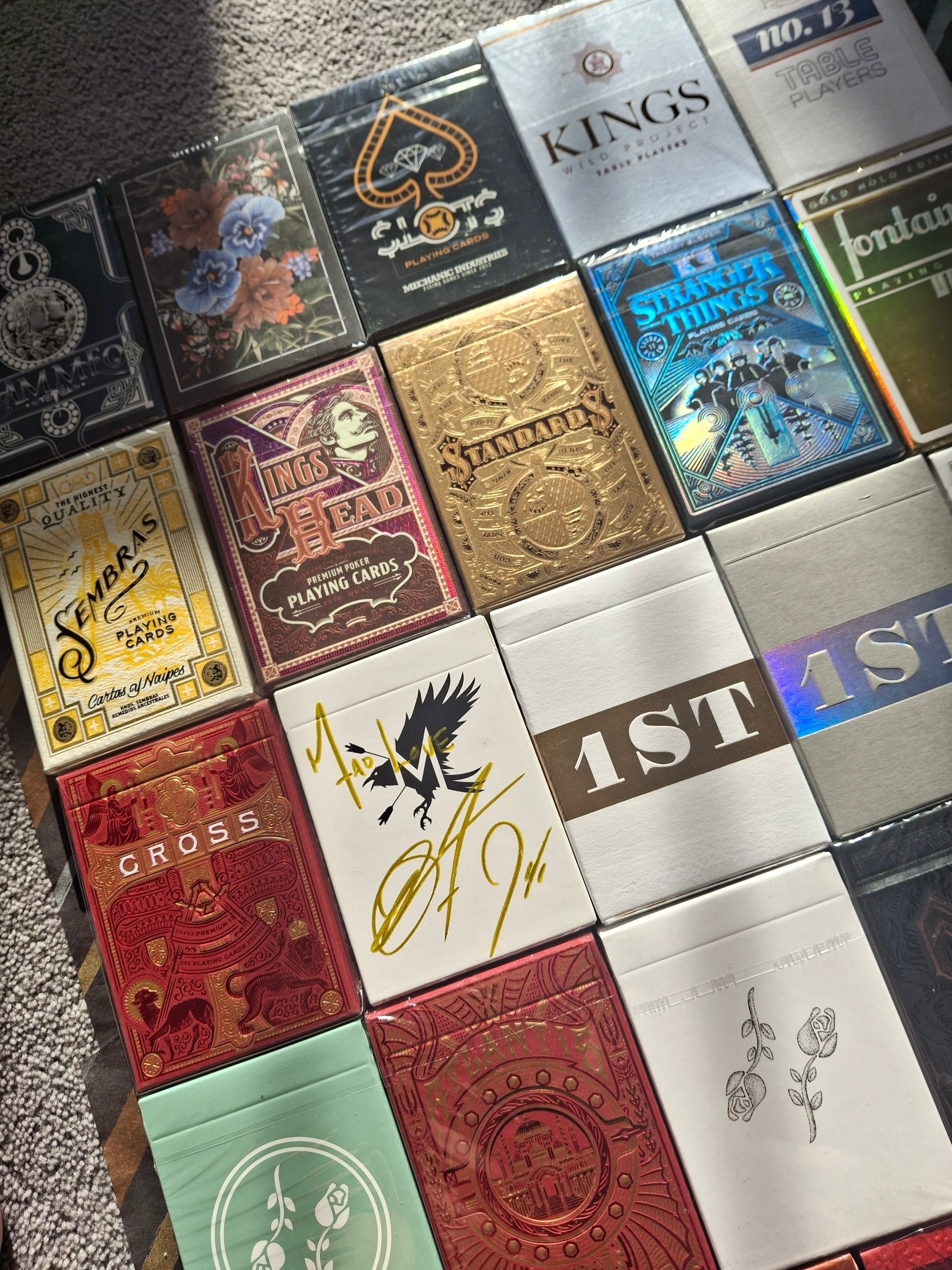 Mystery Deck Playing Cards - Fontaine, Luxury, Gilded, Rare Decks