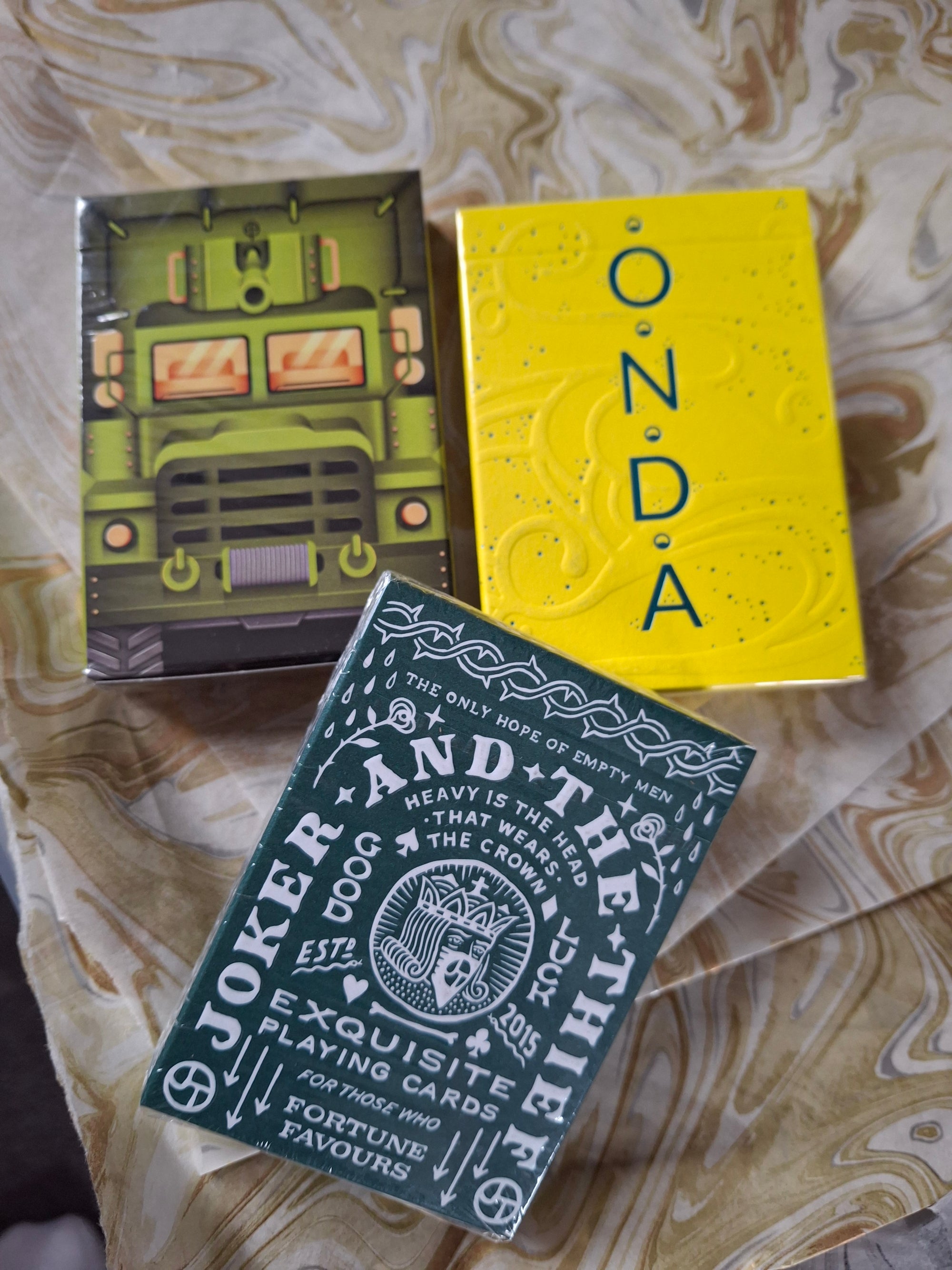 FREE Decks on orders over £33 (please read description - MUST ADD TO CART)