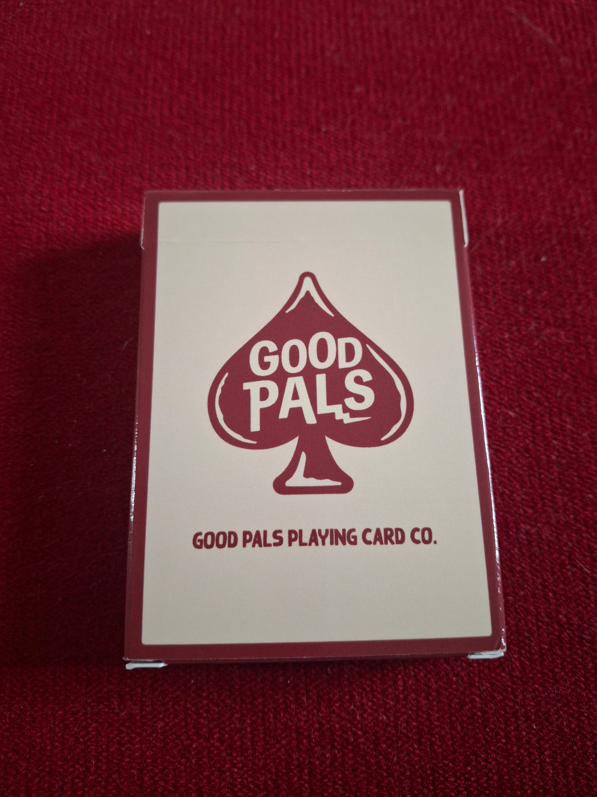 Unreleased Good Pals Deck (Red) - Prototype Edition ONE of ONE!