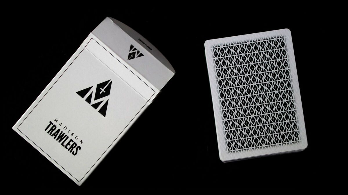 Trawlers Playing Cards (Black) - Daniel Madison