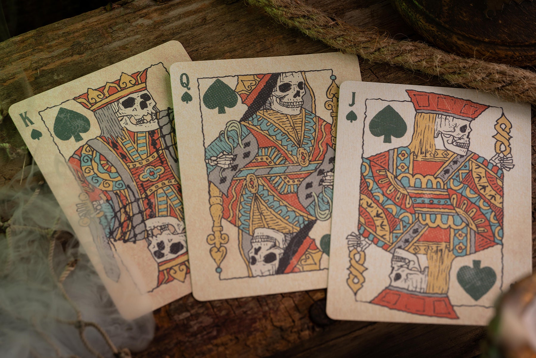 Albatross No.6 GILDED Playing Cards - Alex Haines