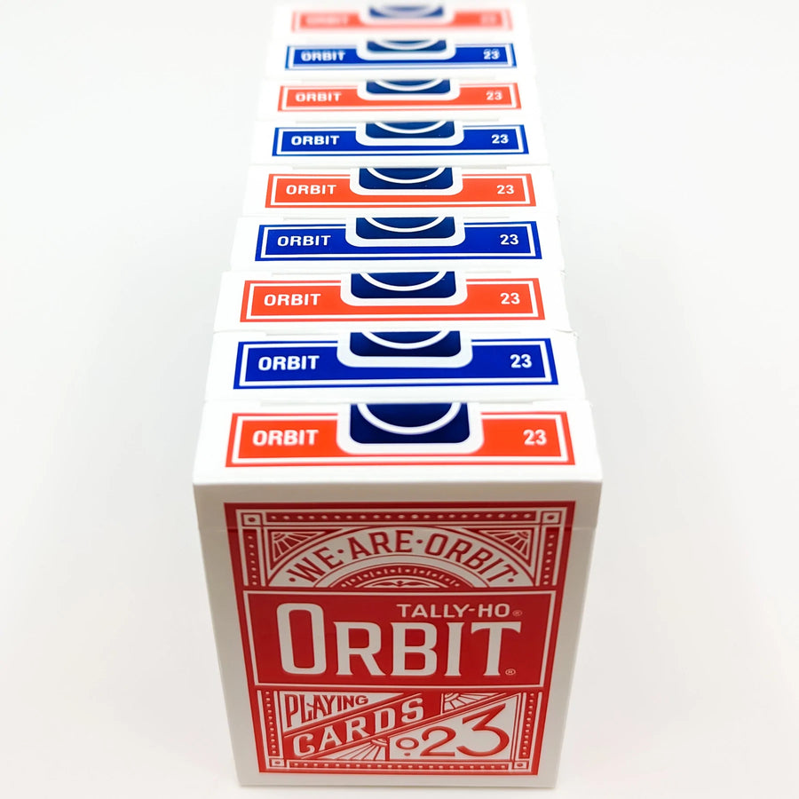 Orbit x Tally Ho Playing Cards - Red & Blue