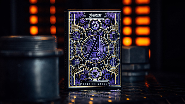 Avengers Infinity Saga Playing Cards (Purple) - Theory 11