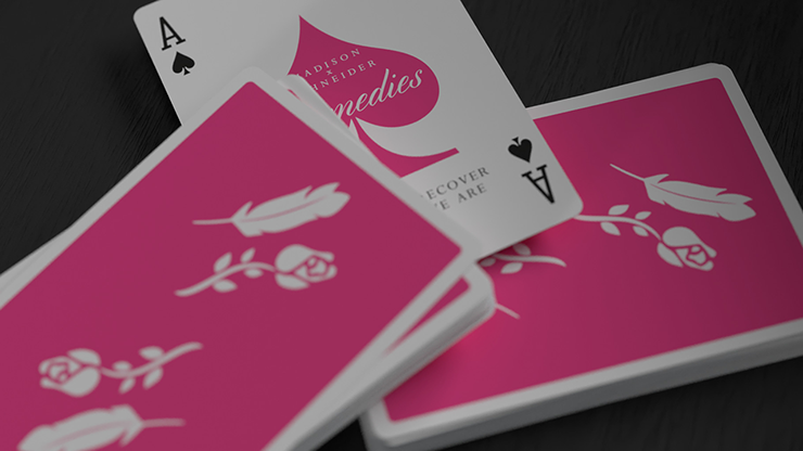 Pink Remedies Playing Cards - Madison x Schneider