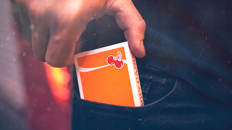 Cherry Casino (Summerlin Sunset Orange) Playing Cards