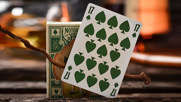 Notorious Gambling Frog (Green) Playing Cards - Stockholm 17