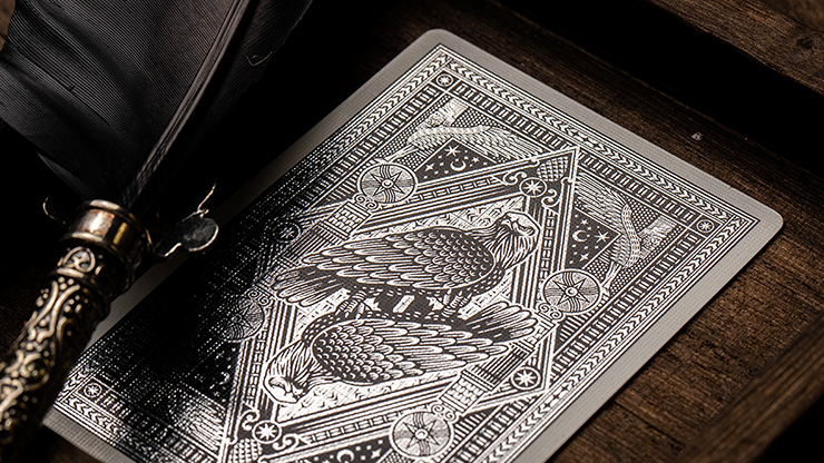 The Great Creator Playing Cards - Silver Foil Edition