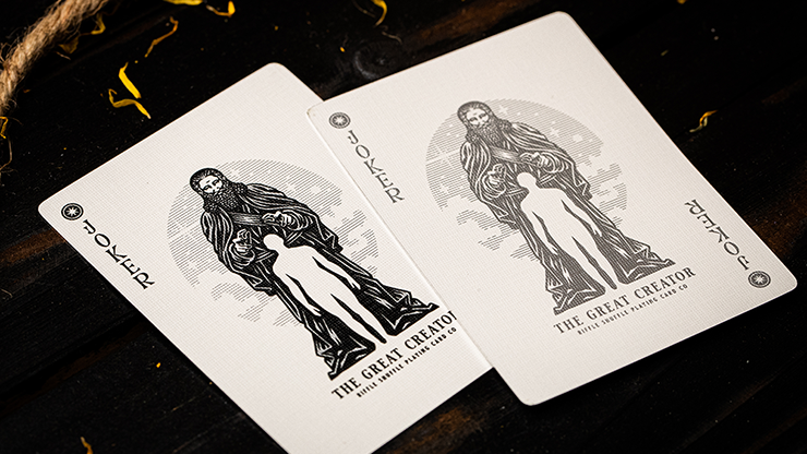 The Great Creator Playing Cards - Silver Foil Edition