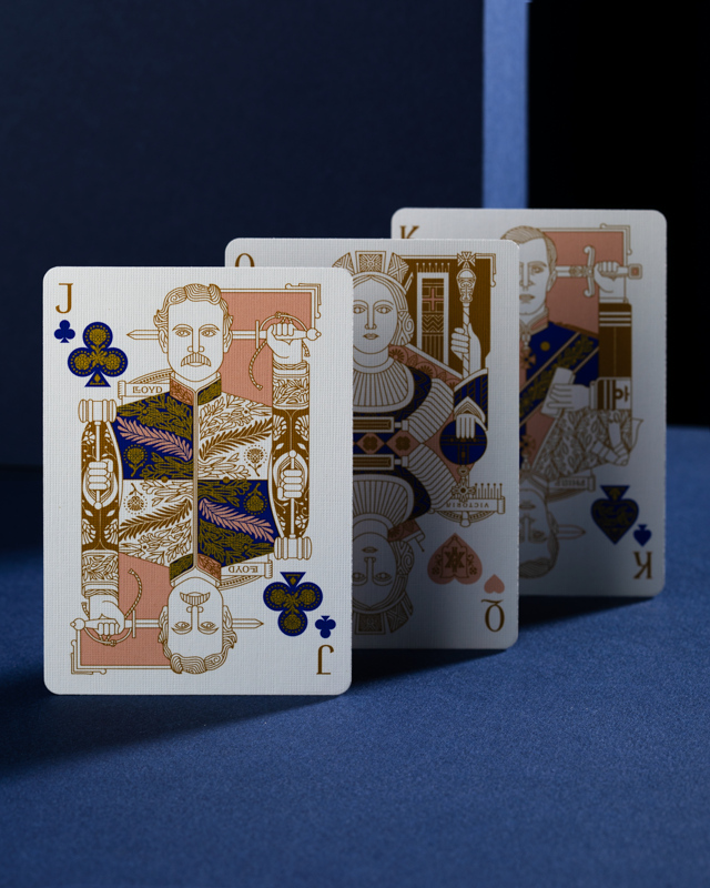 Standards Sapphire Playing Cards - Art of Play Decks at The Card Inn