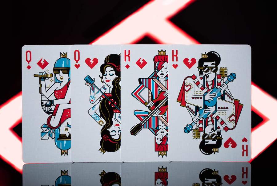 Popstars Playing Cards - Riffle Shuffle