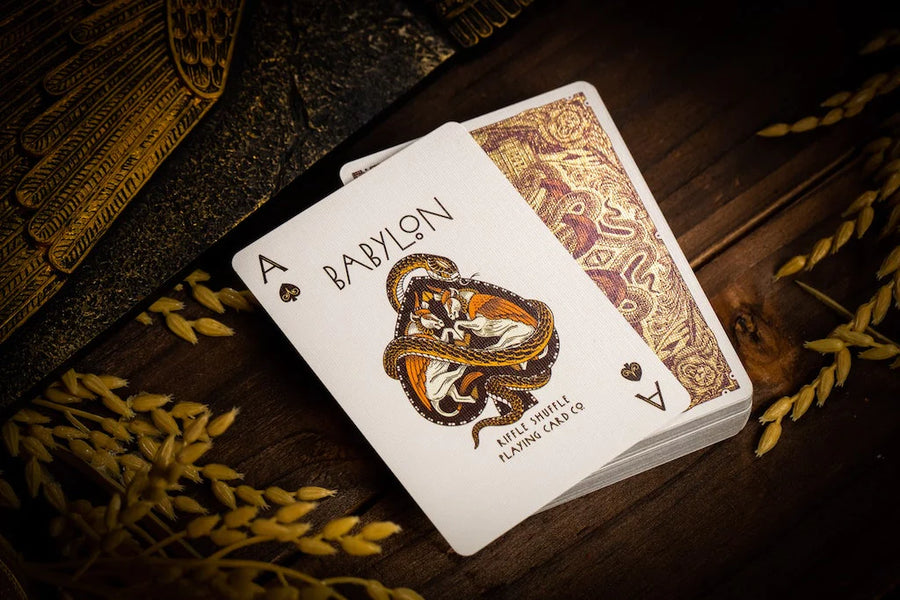 Babylon Golden Wonders Foil Playing Cards - Edition of 1400 w/ number seal